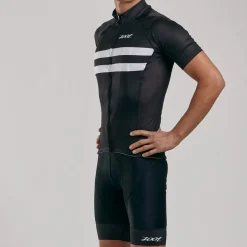 Mens Core+ Cycle Jersey - Black