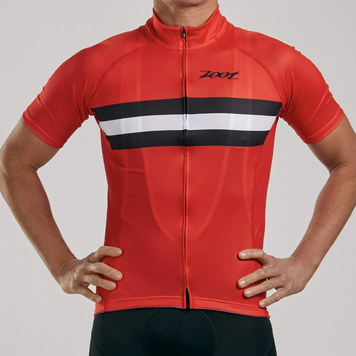 Mens Core+ Cycle Jersey - Cardinal