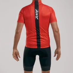 Mens Core+ Cycle Jersey - Cardinal