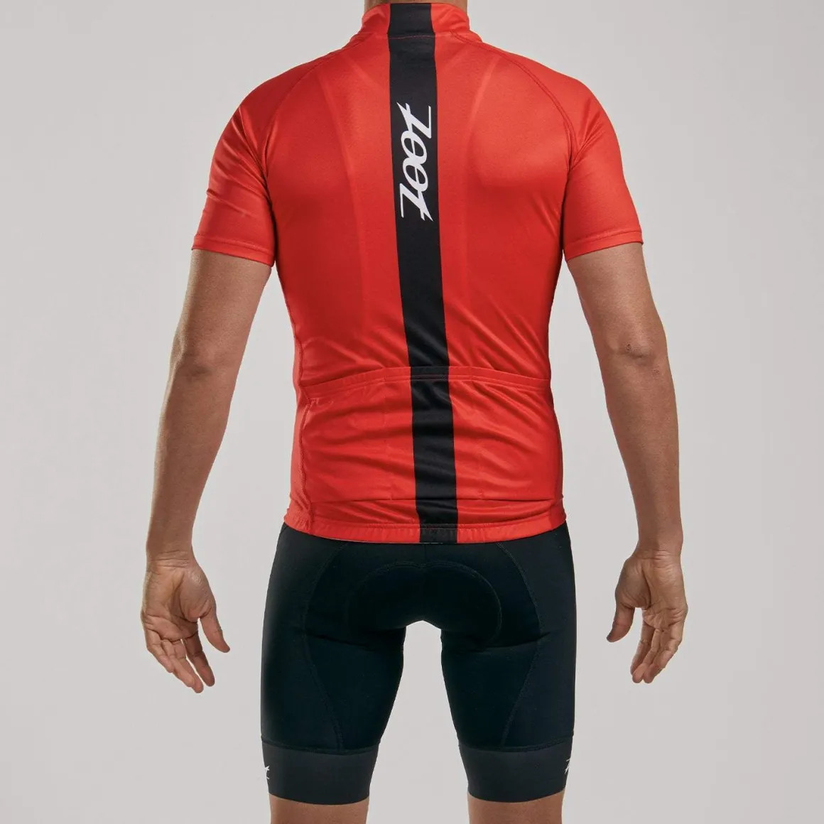 Mens Core+ Cycle Jersey - Cardinal