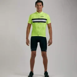 Mens Core+ Cycle Jersey - Safety Yellow