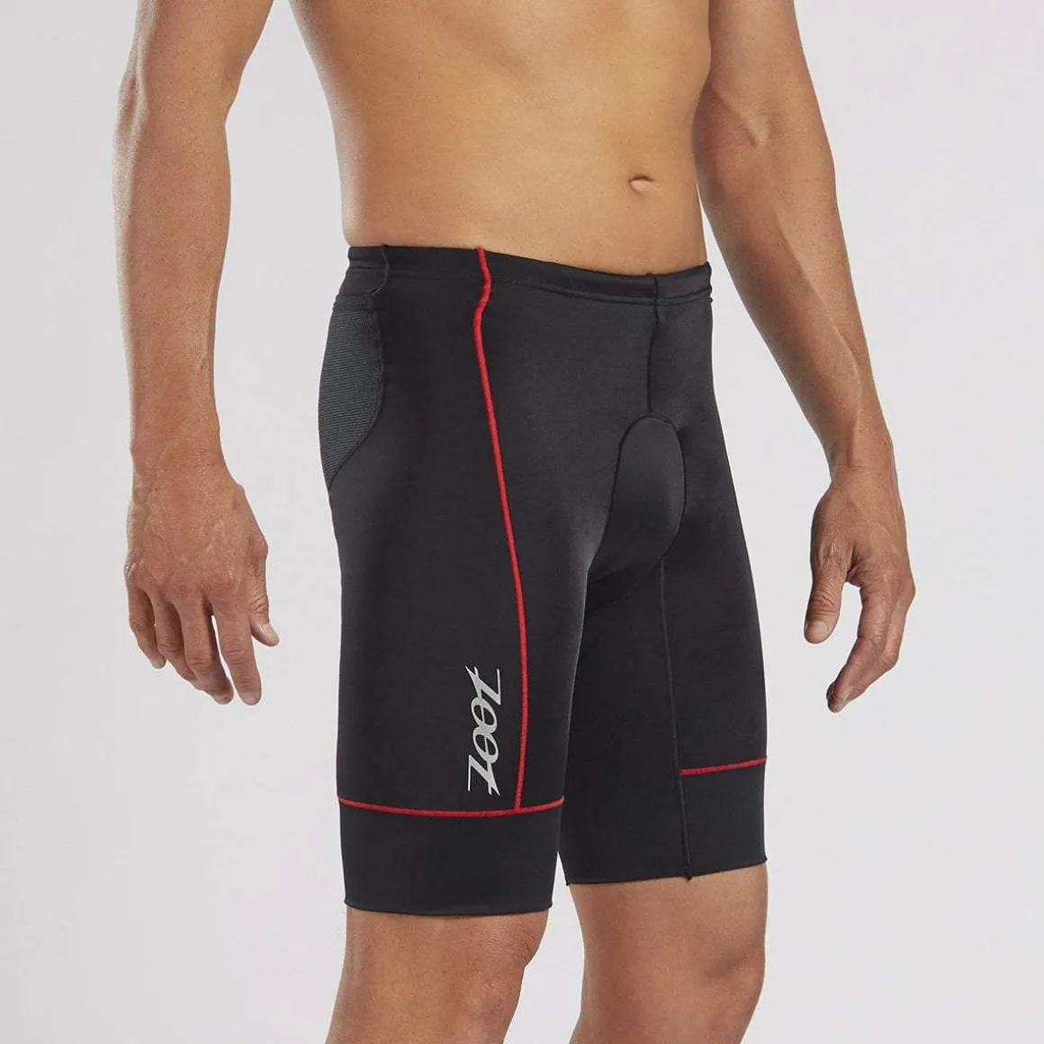 Mens Core+ Tri 9" Short - Cardinal