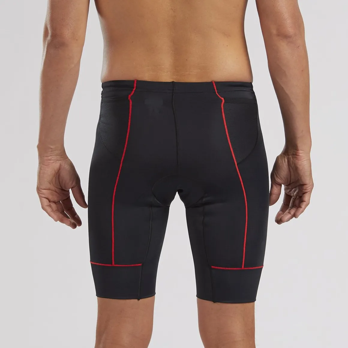 Mens Core+ Tri 9" Short - Cardinal