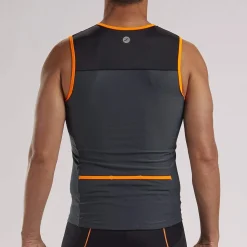 Mens Core+ Tri Tank - Orange