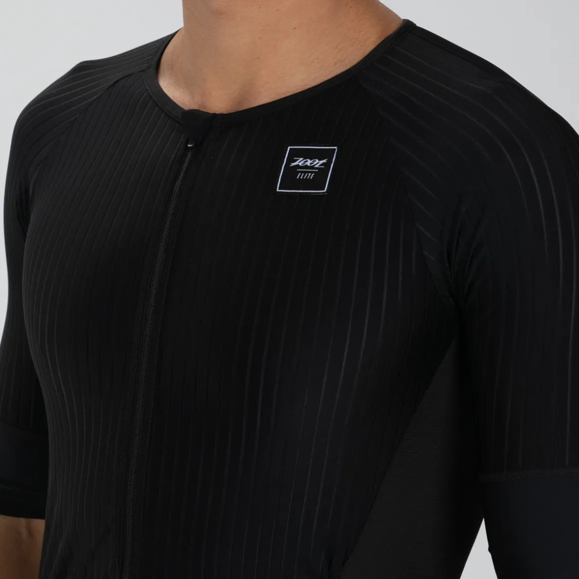 Men's Elite 2.0 Tri Aero FZ Racesuit - Black