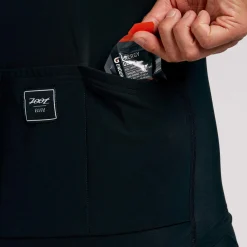 Men's Elite Cycle Thermo Jersey - Black