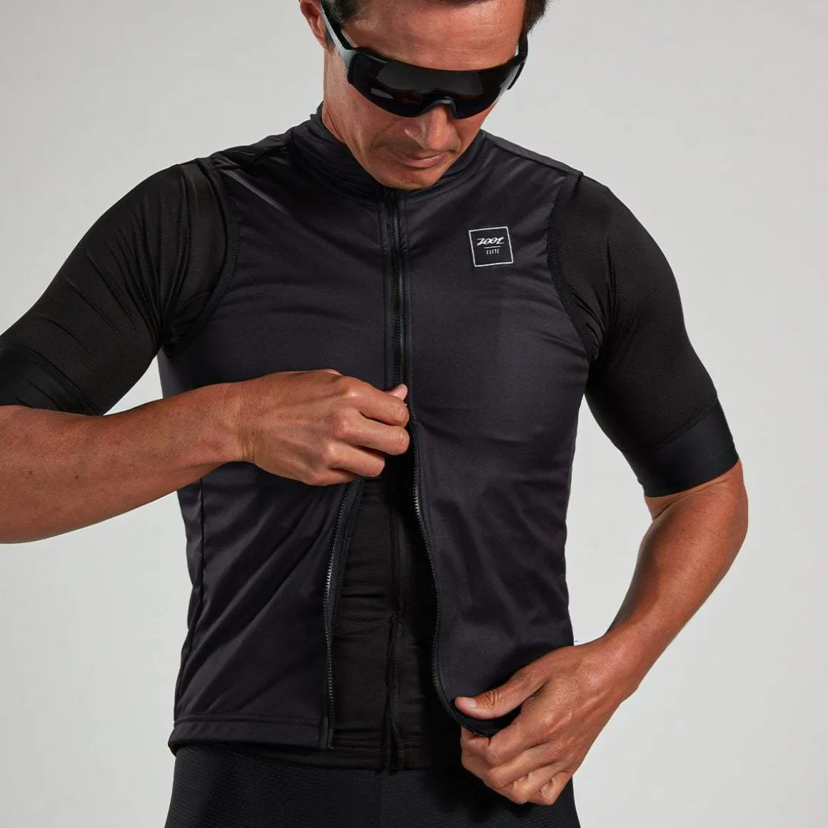 Men's Elite Cycle Vest - Black