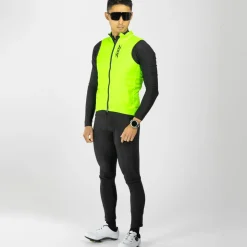 Men's Elite Cycle Vest - Safety Yellow