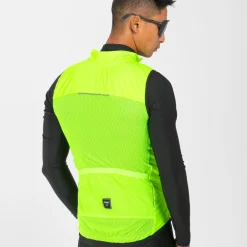 Men's Elite Cycle Vest - Safety Yellow