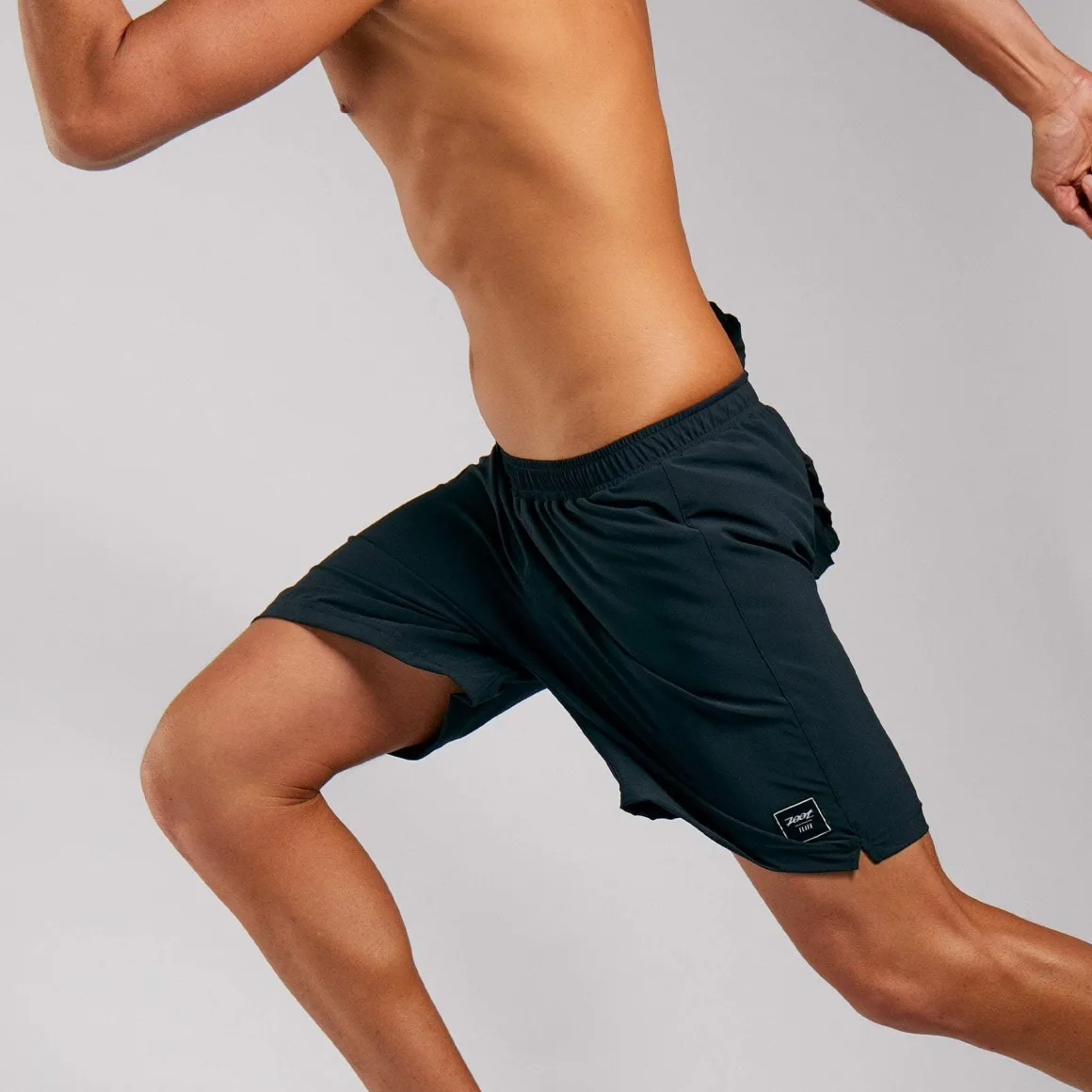 Men's Elite Run 7" Short - Black