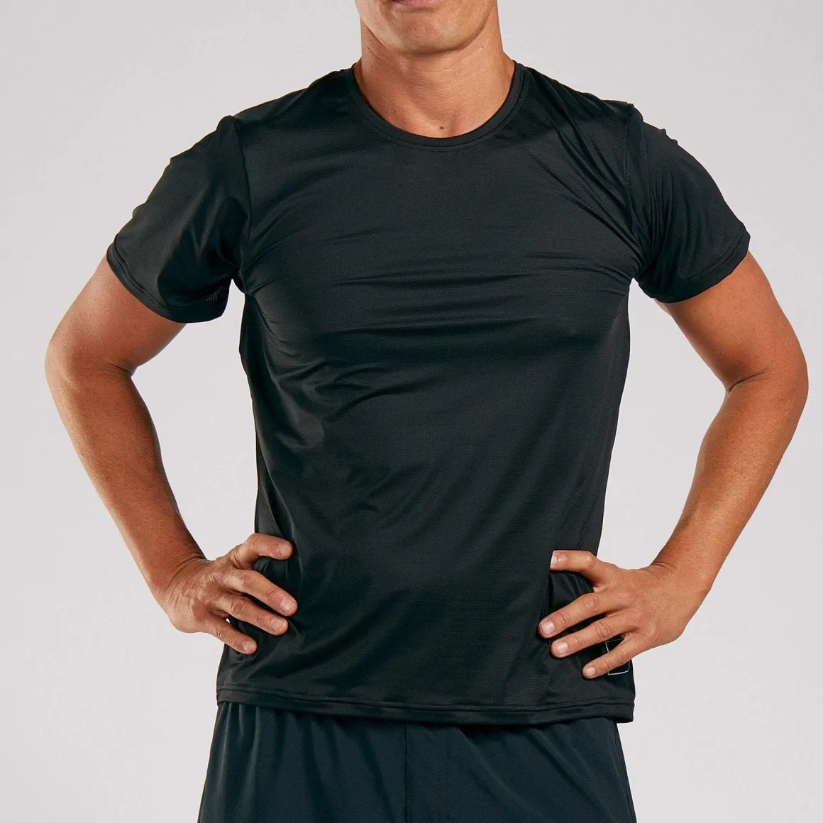 Men's Elite Run Tee - Black