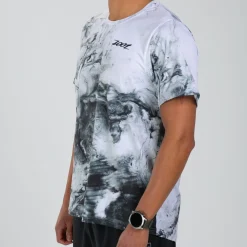 Men's Elite Run Tee - White Hot