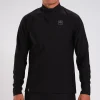 Men's Elite Run Thermo 1/2 Zip - Black