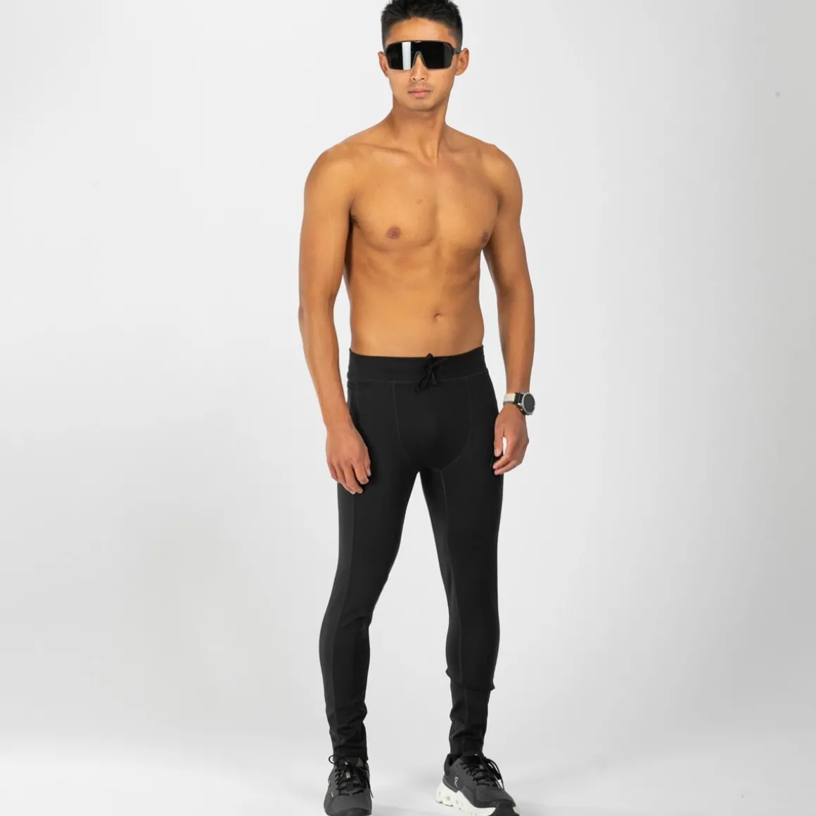 Men's Elite Run Tight - Jet Black