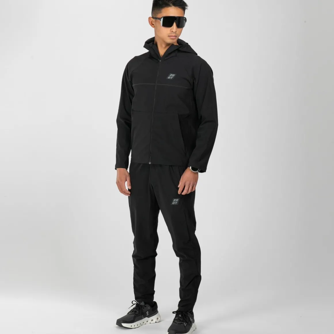 Men's Elite Run Track Jacket - Jet Black