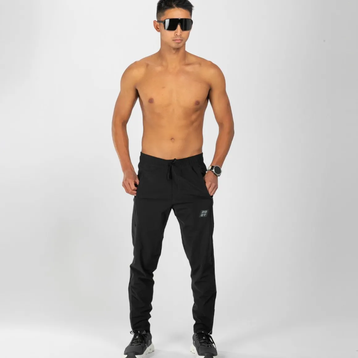 Men's Elite Run Track Pant - Jet Black
