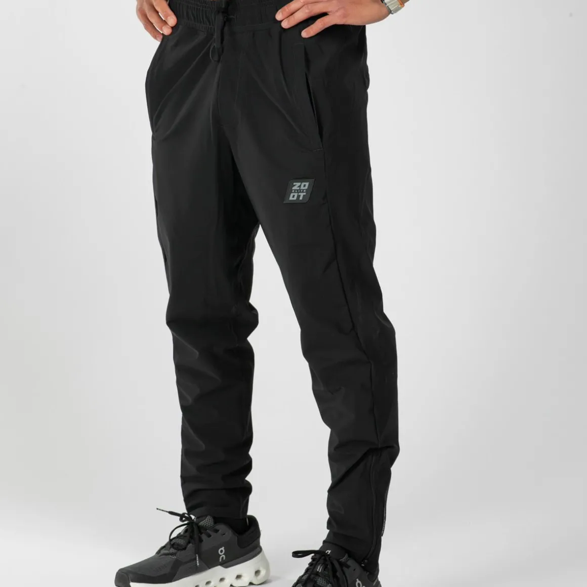 Men's Elite Run Track Pant - Jet Black