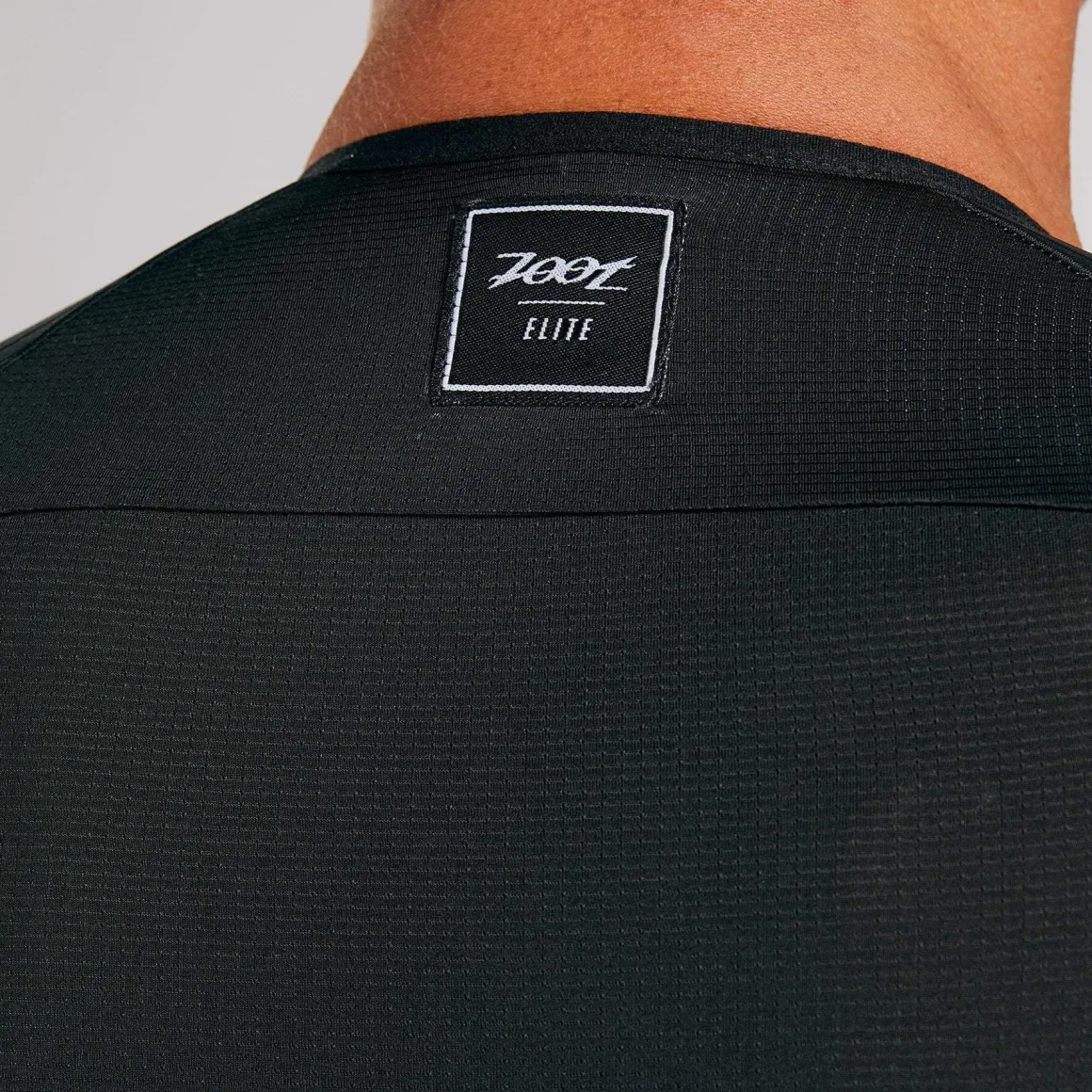 Men's Elite Tri Aero Jersey - Black