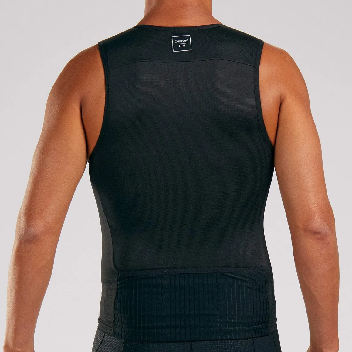 Men's Elite Tri Tank - Black