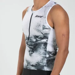 Men's Elite Tri Tank - White Hot