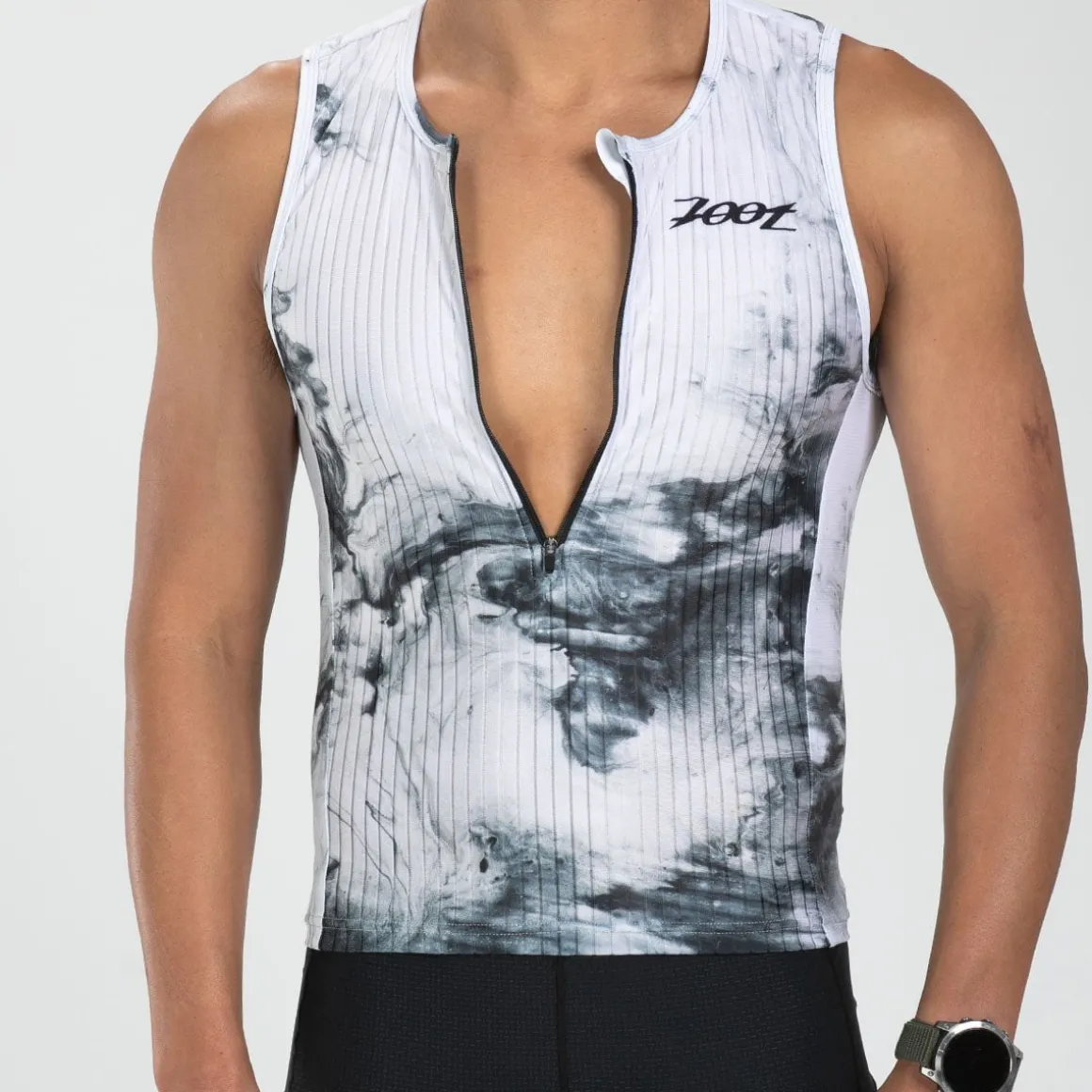 Men's Elite Tri Tank - White Hot