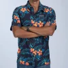 Men's Ltd Button Up Party Shirt - Hula
