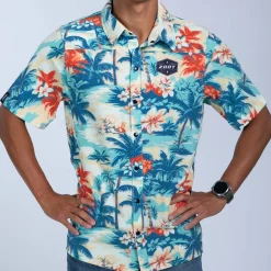 Men's Ltd Button Up Party Shirt - Vintage Hula