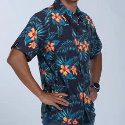 Men's Ltd Button Up Party Shirt - Hula