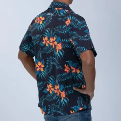 Men's Ltd Button Up Party Shirt - Hula