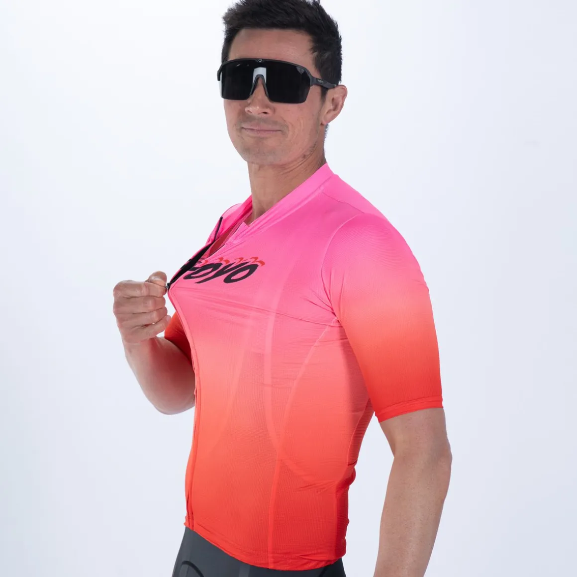 Men's Ltd Cycle Aero Jersey - Yo Yo Yo Fade