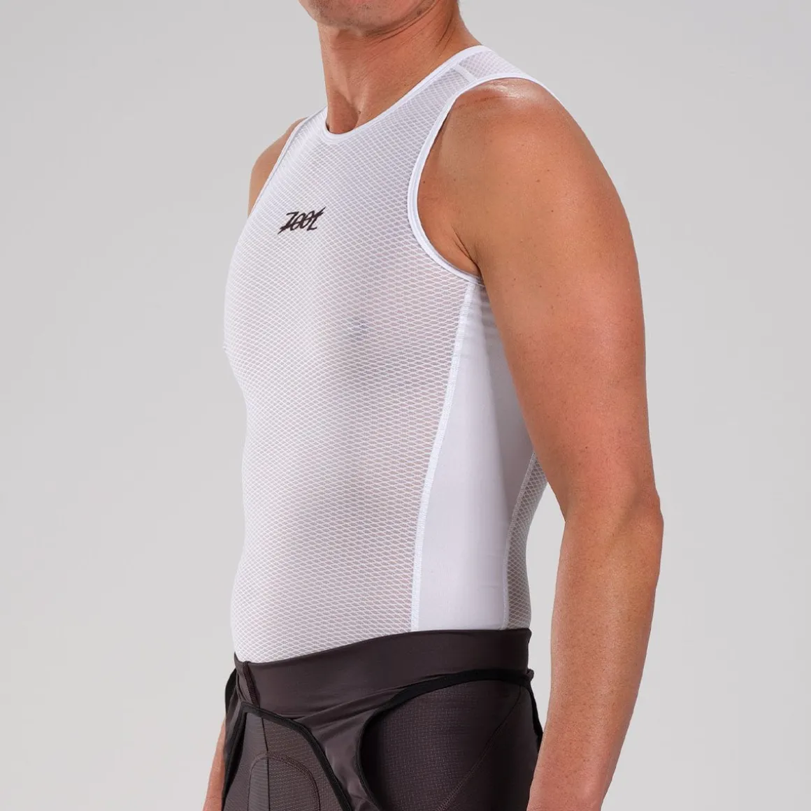 Men's LTD Cycle Base Layer - White