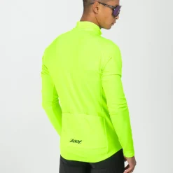Men's Ltd Cycle Thermo Jersey - Safety Yellow