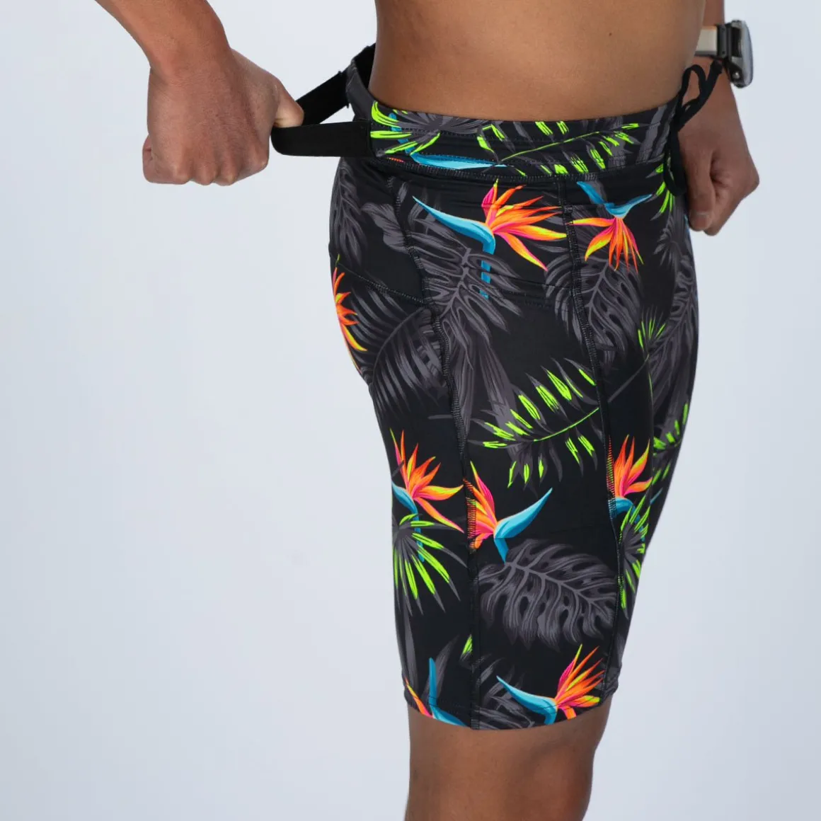 Men's Ltd Run 9 1/2" Tight - Tropical Magic