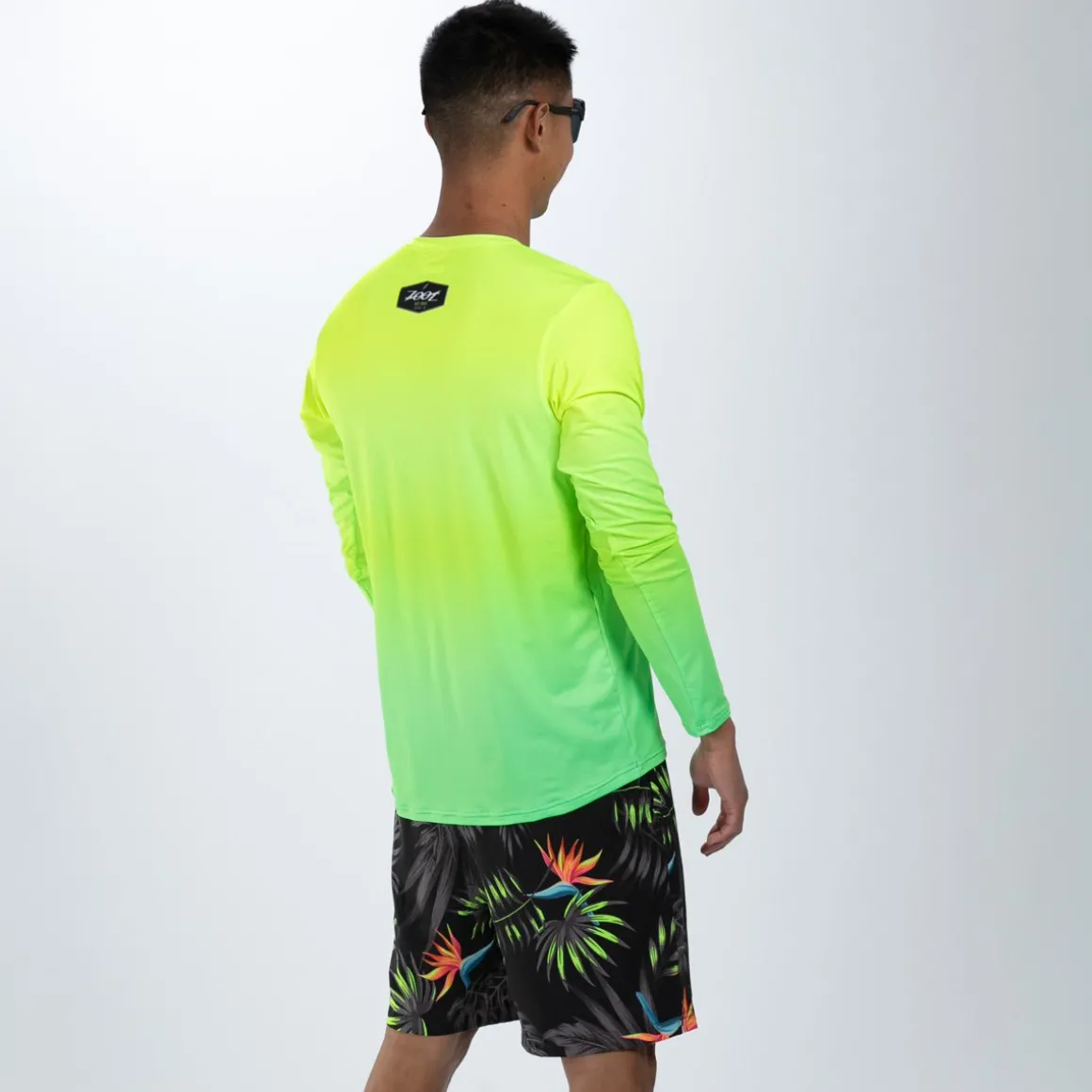 Men's Ltd Run Ls Tee - Tropical Magic
