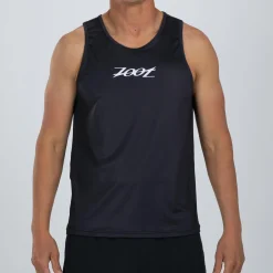 Men's Ltd Run Singlet - Black