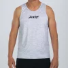 Men's Ltd Run Singlet - Heather Gray
