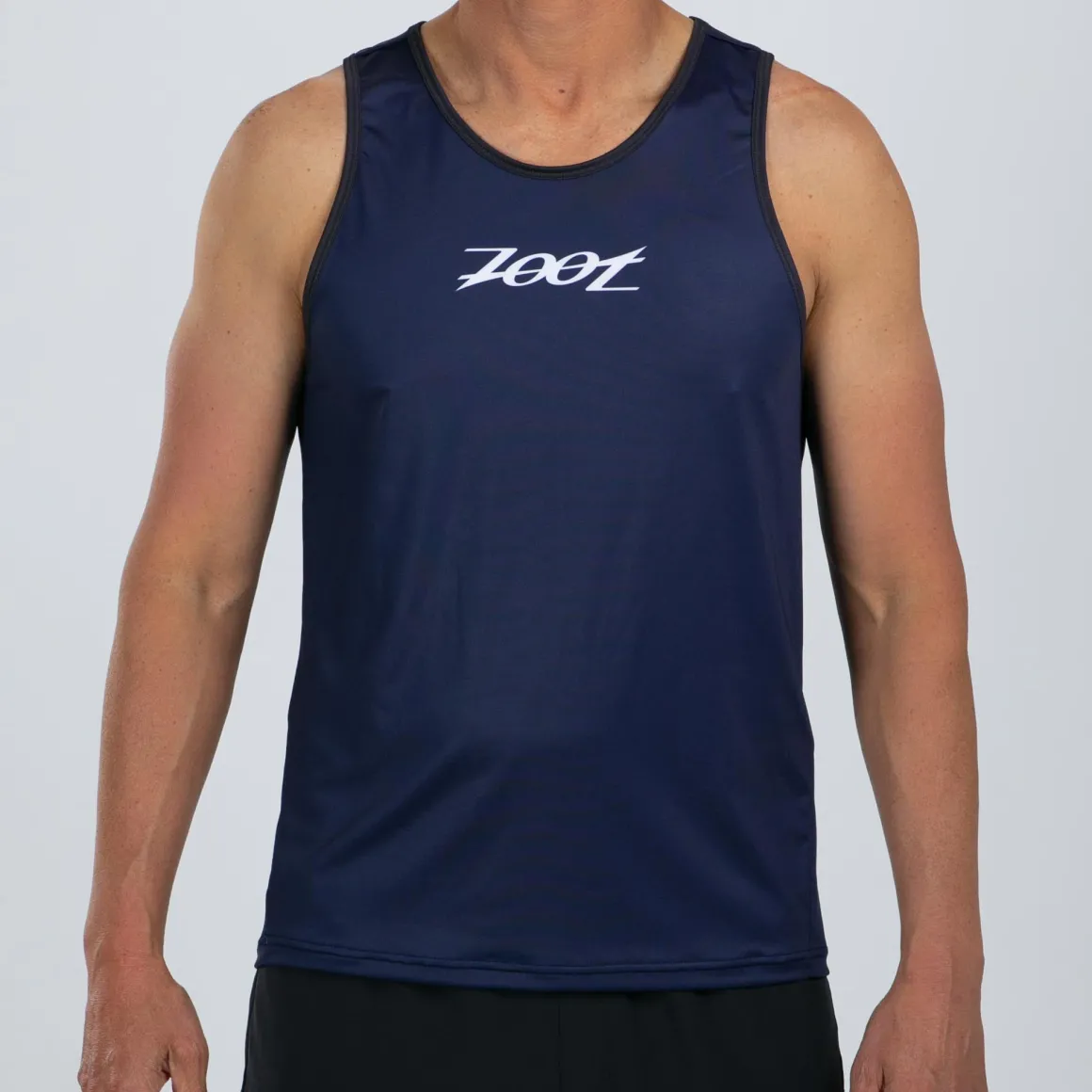 Men's Ltd Run Singlet - Navy