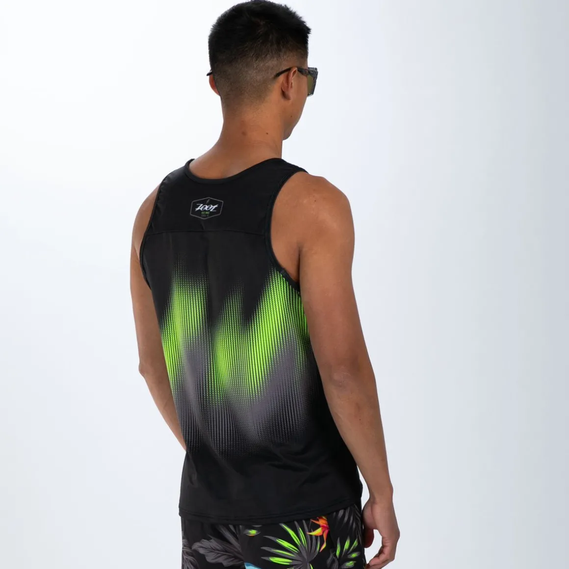 Men's Ltd Run Singlet - Tropical Magic