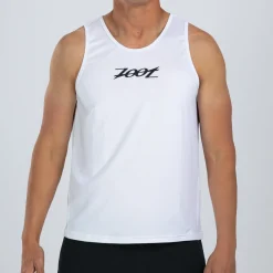 Men's Ltd Run Singlet - White