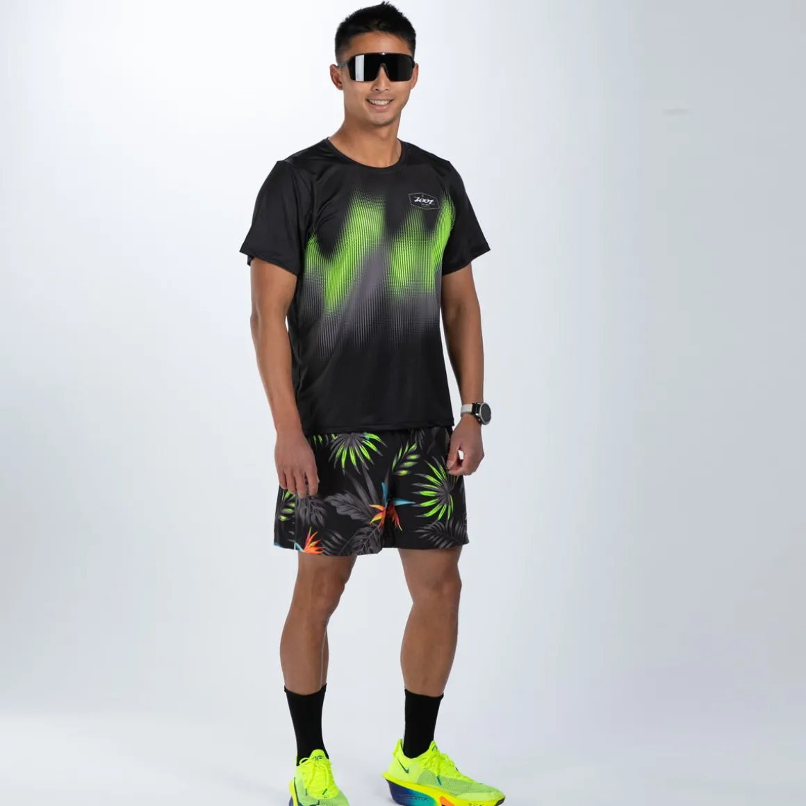 Men's Ltd Run Tee - Tropical Magic