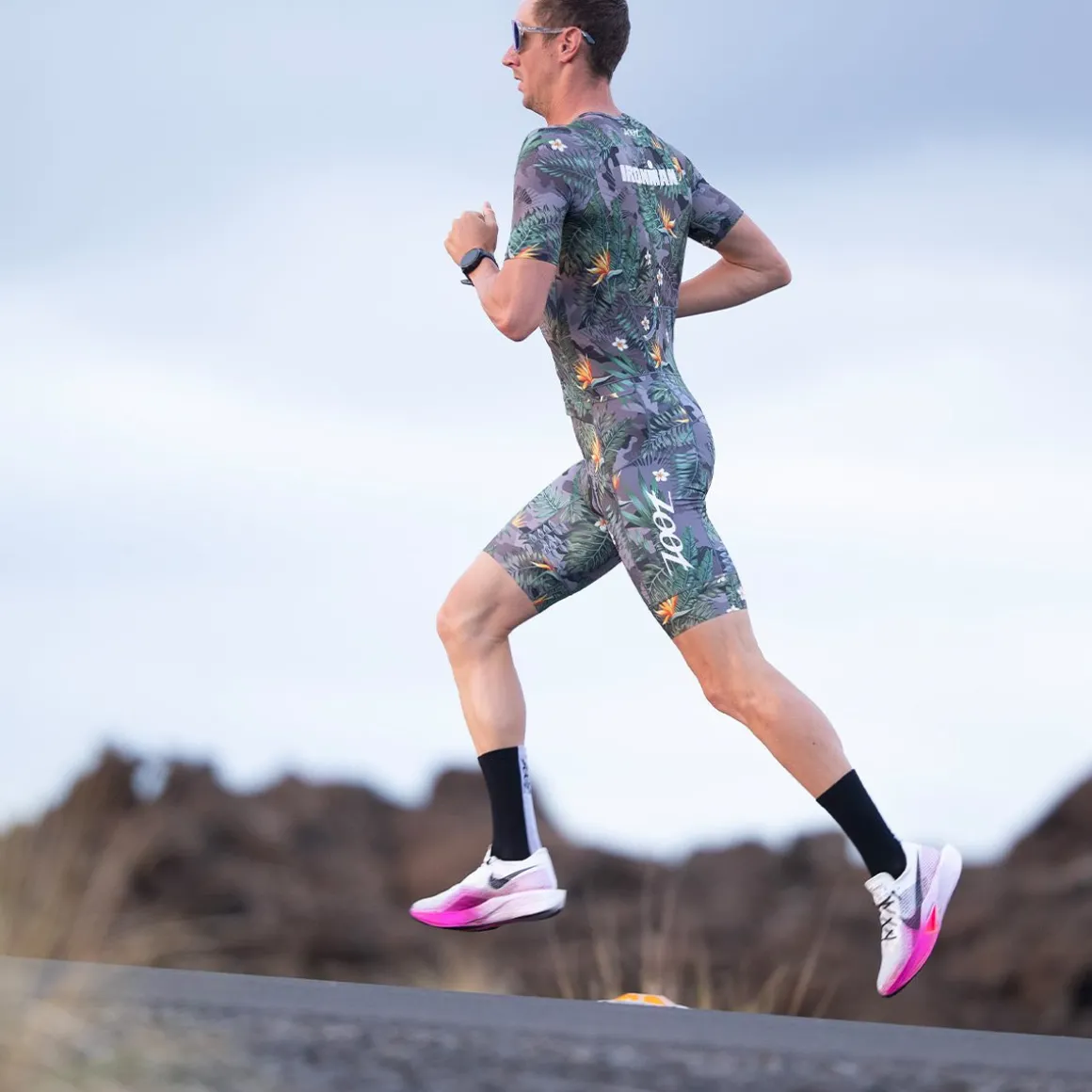 Men's Ltd Tri Aero Fz Racesuit - IM Strength