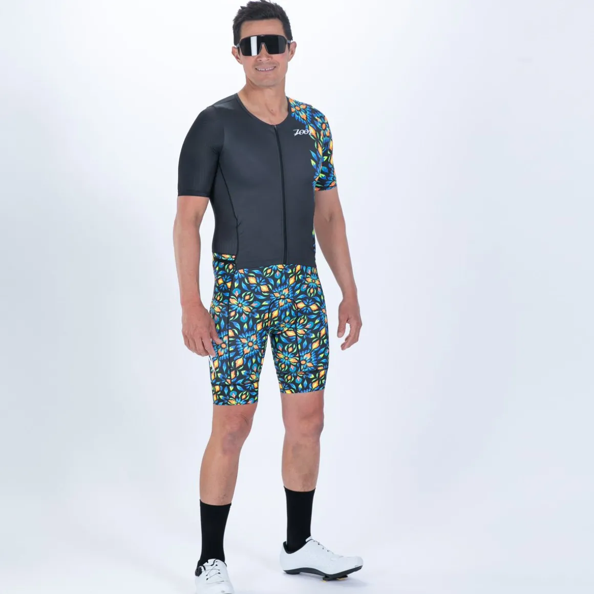 Men's Ltd Tri Aero Fz Racesuit - Kaleidoscope