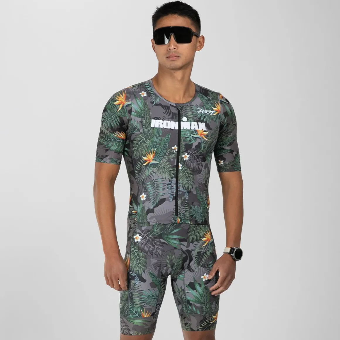 Men's Ltd Tri Aero Fz Racesuit - IM Strength