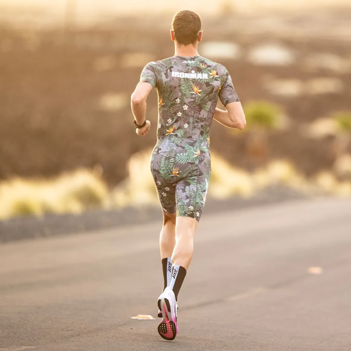 Men's Ltd Tri Aero Fz Racesuit - IM Strength