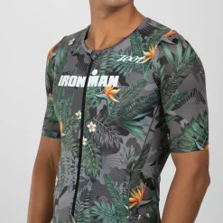 Men's Ltd Tri Aero Fz Racesuit - IM Strength