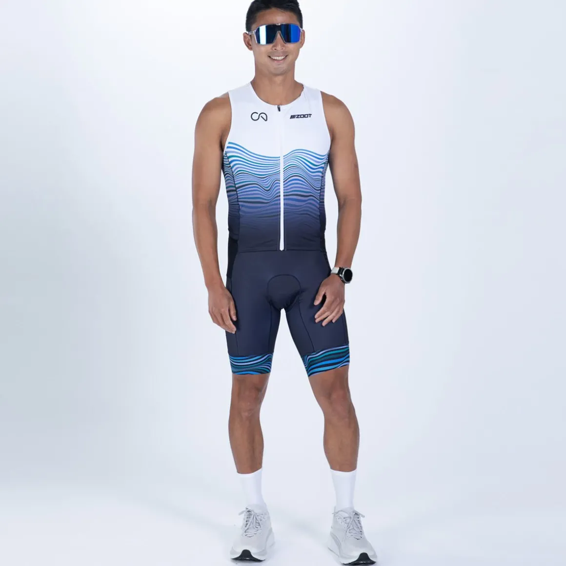 Men's Ltd Tri Aero Slvs Fz Racesuit - Crowie