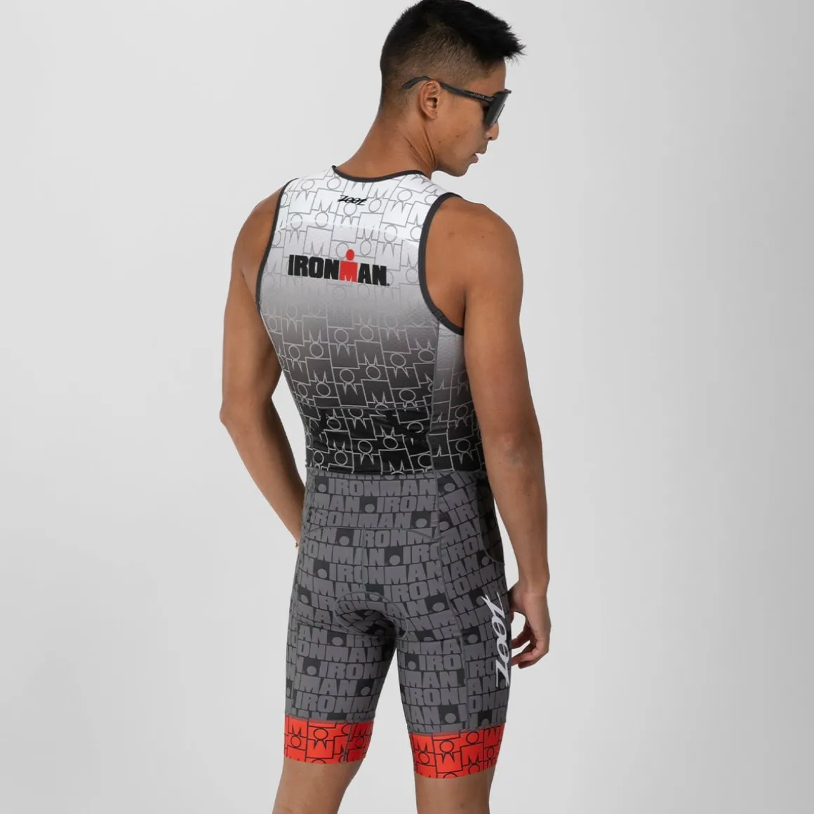 Men's Ltd Tri Aero Slvs Fz Racesuit - IM Endurance