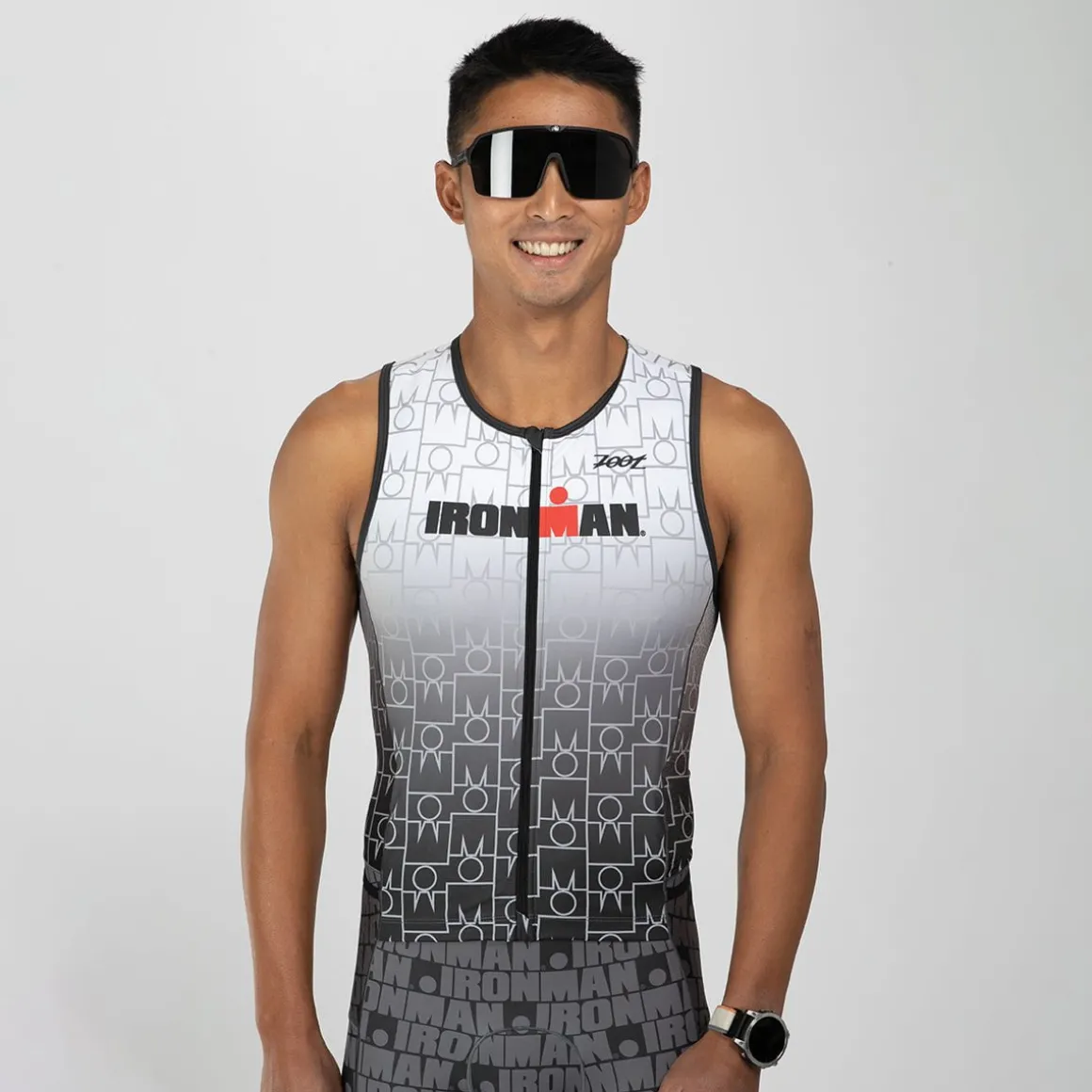 Men's Ltd Tri Aero Slvs Fz Racesuit - IM Endurance