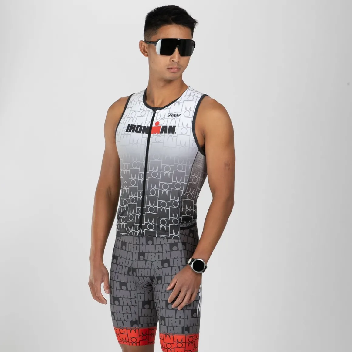 Men's Ltd Tri Aero Slvs Fz Racesuit - IM Endurance