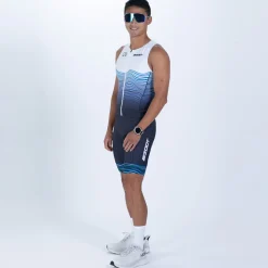 Men's Ltd Tri Aero Slvs Fz Racesuit - Crowie